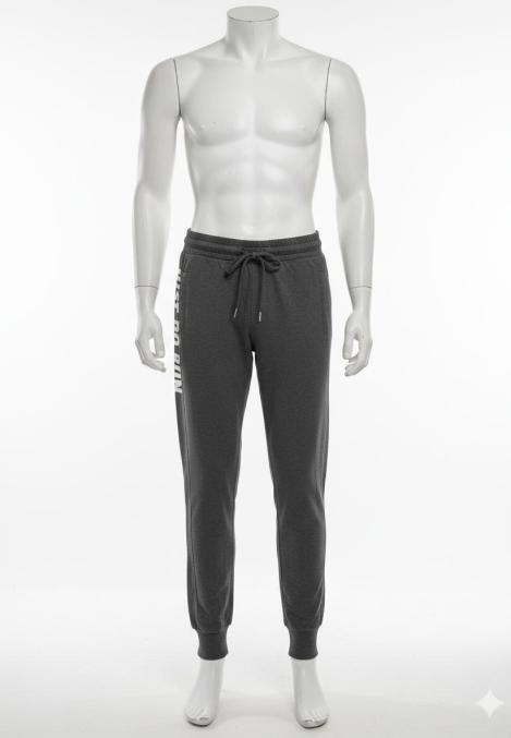 Pantaloni de sport barbat ,culoare gri inchis,Engros